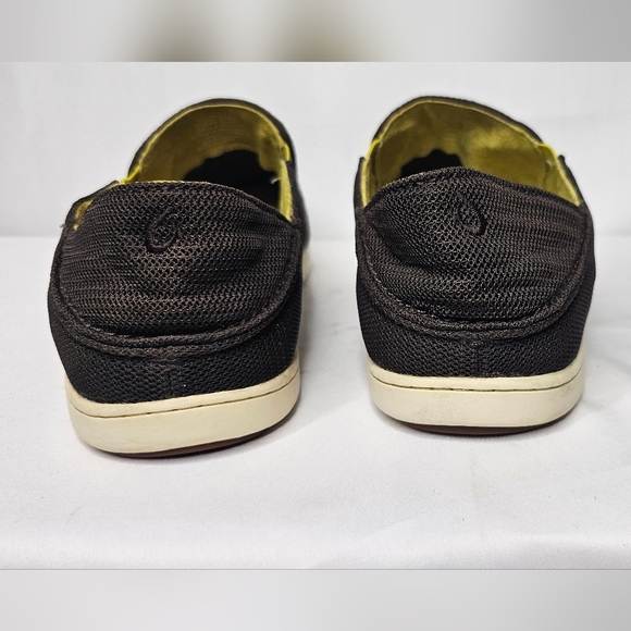 Olukai Nohea Mesh Shoe Men 11.5 Brown Slip On Convertible Comfort Sneaker Loafer - Picture 5 of 10